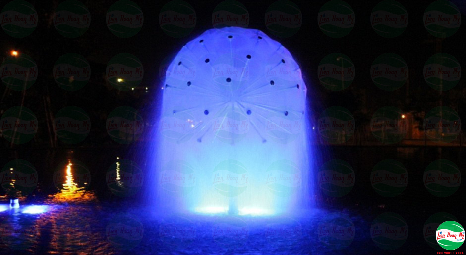 Phun nước nghệ thuật biệt thự Aroma Becamex